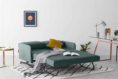 Motti Sofa Bed, Marine Green Velvet